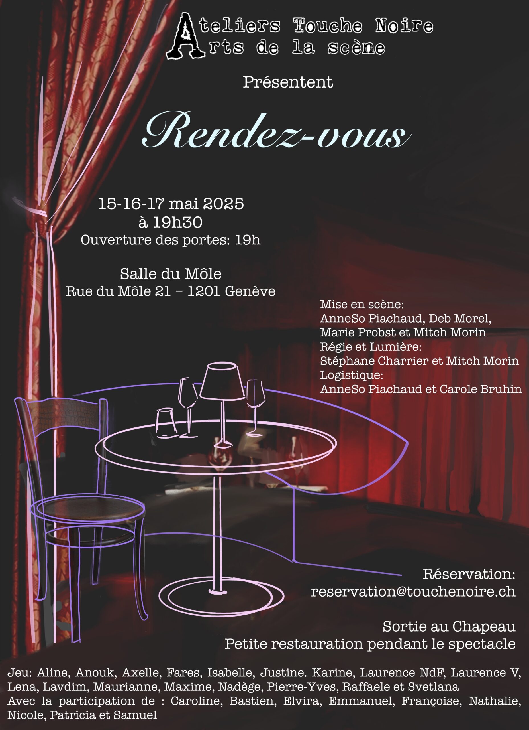 Rendez-vous – 15-16-17 mai 2025