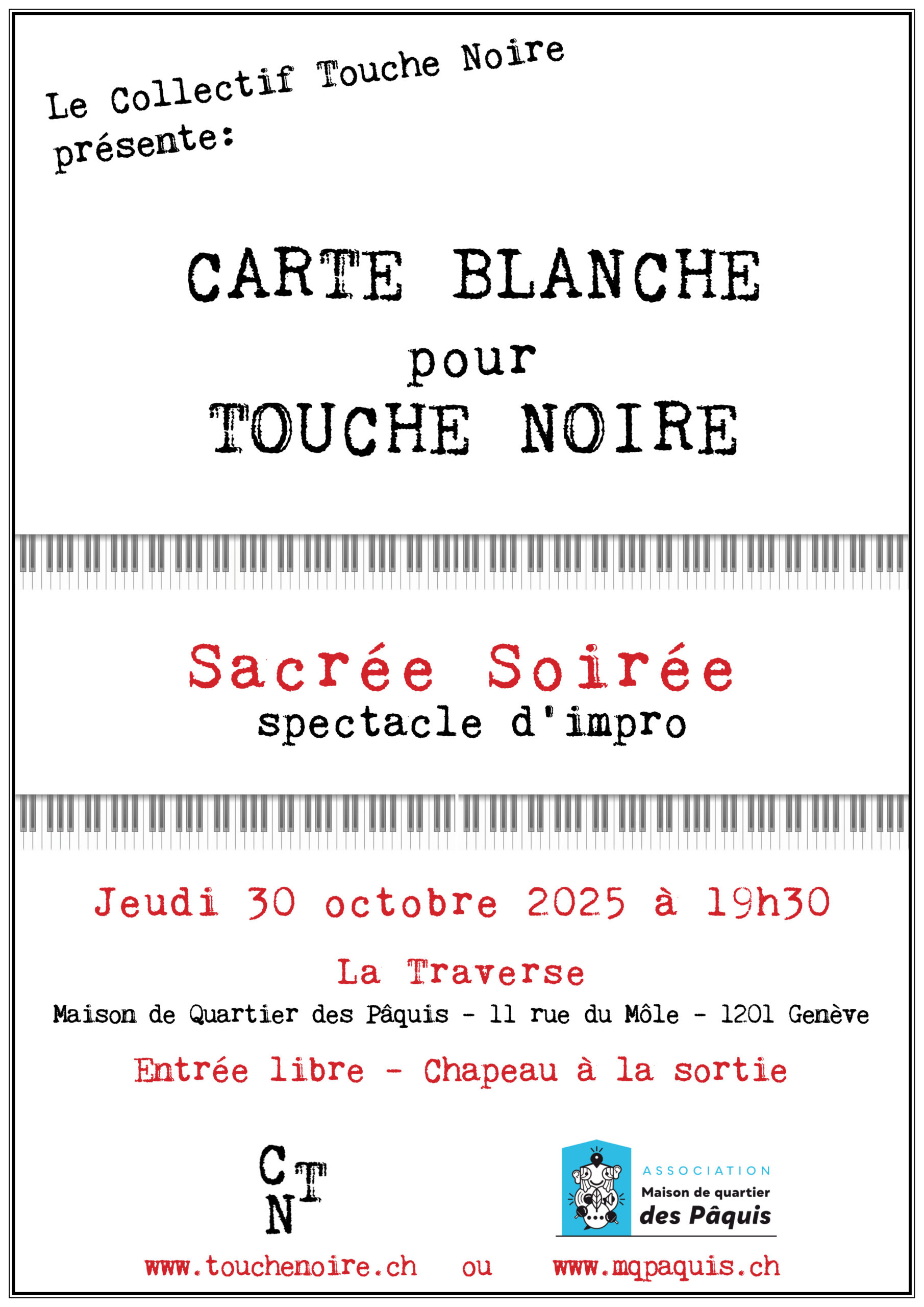 Impro-Traverse impro carte blanche traverse atn ctn valérie tacheron déborah morel alex casanova anneso piachaud